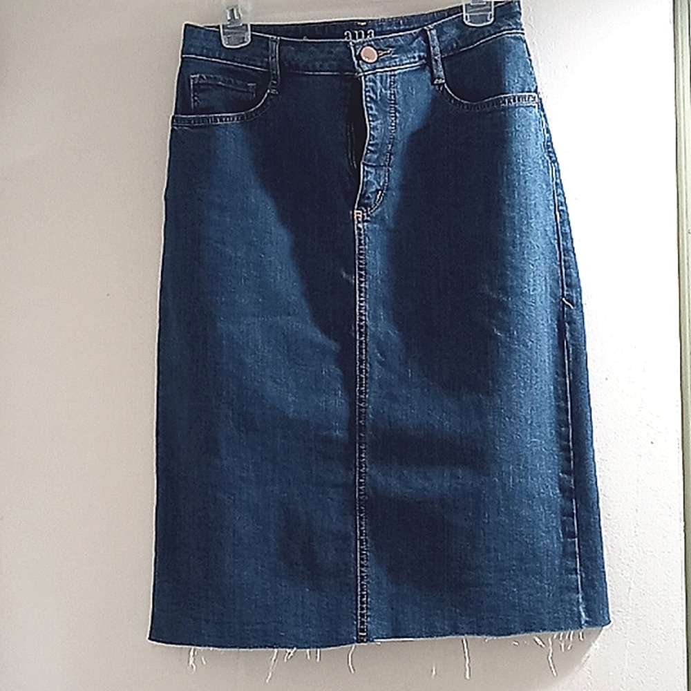 Blue jean skirt